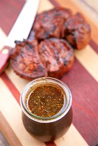 Morton's Steakhouse Marinade - recipe from the famous steakhouse. Garlic, thyme…