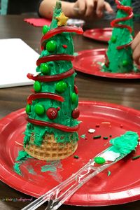 How To Make Christmas Tree Cones In The Classroom