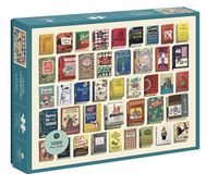 PRICES MAY VARY. 1,000-PIECE PUZZLE:: A fun challenge, this puzzle features iconic and quirky vintage cookbook covers. FEATURES AMAZING PAINTINGS OF REAL BELOVED COOKBOOKS: From classics like The Joy of Cooking, Mastering the French Kitchen & The Dooky Chase Cookbook to the quirky, like Fabulous Fondues, Love & Knishes, captured with signs of their passage through time – creases, worn bindings, and all. GREAT GIFT: Book lovers, gourmands, foodies, and home chefs will enjoy assembling this puzzle. PUZZLE DIMENSIONS: The completed puzzle measures 25 x 20”. ILLUSTRATED BY ARTIST RICHARD BAKER: Painter Richard Baker works within the genre of still life while incorporating landscape and portraiture in non-traditional ways. With palpable nostalgia for the pre-ebook era, he depicts paperback edit