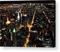 From Empire State Building, Manhattan, New York, Night