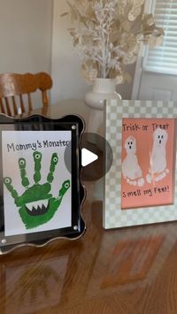 SYDNEY EIFERT on Instagram: "The best kind of Halloween decor for a mom🥹���🖤🫶 these turned out sooooo cute!! #babyhalloweencraft #babycrafts #momcrafts #halloweenbaby #momof2 #secondtimemom #momlife #relatablemom #2024mom #craftidea #mominspo #halloween2024"