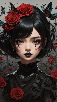 Cute Goth Girl