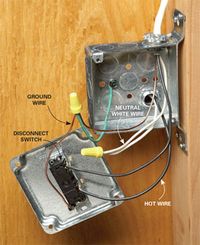 The easiest way to bring electricity to a shed, garden or lamppost