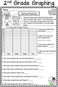 Graphing activities and assessments for the entire year! This amazing resource has a Back to School file, a Fall file, a Winter file, and a Spring file. Each file goes with a different time of the year and has activities and assessments for pictographs, bar graphs, and line plots! Check out the preview today!