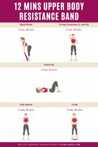 Shoulder/Chest/Back home workout for women