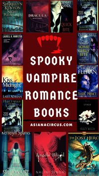 Best Vampire Books With Romance for adults