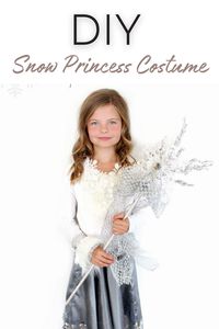 It’s the monthly Michaels Makers post. Our challenge for this month is to create a DIY Halloween Costume using Michaels products. I made a Snow Princess for my daughter about 13 years ago. And I might add she did win the Halloween Costume contest. When I saw a tree skirt in the Christmas section – I thought I need to make another Snow Princess costume.