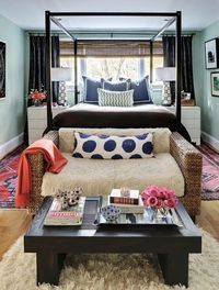 Room Ideas: Use textures and patterns to add personality.