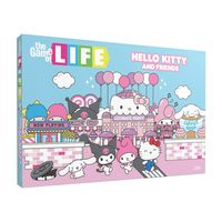 Introducing Life: Hello Kitty and Friends Edition - a whimsical and adorable twist on the classic board game of life! Join Hello Kitty and her friends on a fun-filled journey through the colorful world of Sanrio. Start by choosing your character - will you play as Hello Kitty, My Melody, or another beloved Sanrio character? Travel along the iconic path, encountering exciting adventures and making important decisions that shape your character's life. Will you attend school, find a dream job, or embark on exciting adventures? With beautifully designed game pieces and charming artwork featuring Hello Kitty and her friends, Life: Hello Kitty & Friends Edition captures the essence of friendship, happiness, and Sanrio's timeless charm. Experience the joy of a sweet and heartwarming game night as