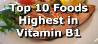 Top 10 Foods Highest in Thiamin (Vitamin B1)