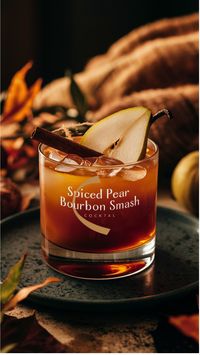 Indulge in the flavors of fall with a Spiced Pear Bourbon Smash! This delightful cocktail perfectly combines the warmth of bourbon with the sweetness of fresh pears and a touch of spice. It's the ultimate drink to cozy up with as the temperatures start to drop. Whether you're hosting a gathering or simply looking to treat yourself, this autumn-inspired beverage is sure to impress your taste buds. Sip on this delicious concoction and let its rich flavors transport you to a picturesque fall settin