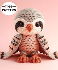 Falcon Amigurumi Pattern