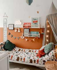 Utiliser le orange dans la déco d’une chambre de garçon | My Blog Deco