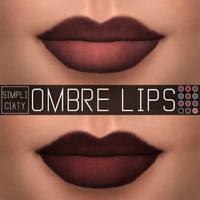 Simpliciaty: Ombre lips • Sims 4 Downloads