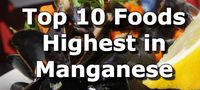 Top 10 Foods Highest in Manganese