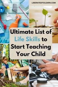 If you're looking for the ultimate list of life skills then you're in the right place! As we all know, life skills are extremely important and as home educators we want to make sure our children learn the essential skills that they need in every-day life. So, this list may come in handy! We've even got a checklist for you to tick off as you start teaching your children these valuable life skills!