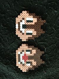 Chip and Dale (square board) hama beads by Cora Gallée