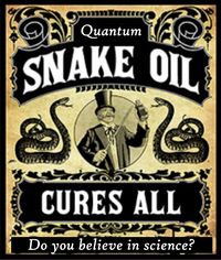 Quantum Snake Oil. Quantum Physics and Homeopathic… | by Andrew Robinson | Precarious Physicist | Medium