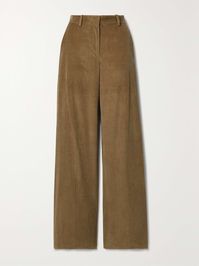 Shop VERONICA DE PIANTE Anya cotton-corduroy wide-leg pants, Explore the latest VERONICA DE PIANTE women's collection today on NET A PORTER