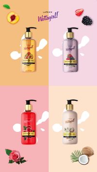 Explore your Fragrance Fave! Share your choice from our Wottagirl shower gels with a comment.  #pickyourscent #wottagirlshoweradventures #scentedsymphony #wottagirlshowermagic #wottagirl #youllloveit #fragrancesforwomen