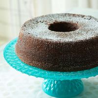 Chocolate Velvet "Pound" Cake