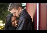 black woman white man couple in love - Google Search