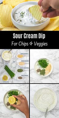 Sour Cream Dip is a tasty condiment ideally suited for chips and veggies. With just eight simple ingredients and a mere 5 minutes of preparation, this quick and easy recipe promises to elevate your snacking experience to new heights. Whether you're hosting a gathering or simply craving a satisfying snack, this dip will surely become a favorite.