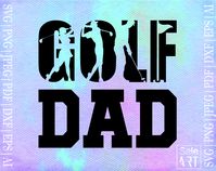 Free Golf Dad SVG - Free Svg with SeleART