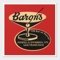 Baron's, The Bar on Powell, San Francisco, California, circa 1958 -- Choose from our vast selection of art prints and posters to match with your desired size to make the perfect print or poster. Pick your favorite: Movies, TV Shows, Art, and so much more! Available in mini, small, medium, large, and extra-large depending on the design. For men, women, and children. Perfect for decoration.