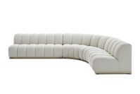 Marlow Performance Bouclé Chaise Sectional Sofa | Castlery