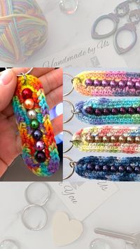 Crochet Fidget Keyring ADHD Fidget Toy for Adults Crocheted - Etsy UK