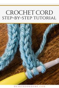 Are you looking for a way to crochet a rope or thick cord? The crocheted I-Cord will be perfect for you! Read on for a video and written tutorial. 