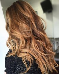 Long Caramel Brown Hair