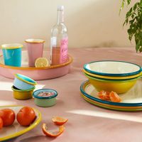 Unique, original, high-quality enamelware made in Turkey. Perfect for camping, backyard barbecues, beach picnics + beyond.