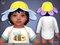 Daisy Hat For Infants – GiuliettaSims