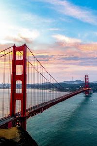 The Golden Gate Bridge is the centerpiece of Golden Gate National Recreation Area in San Francisco, California, the most-visited National Park Service sites in the USA.