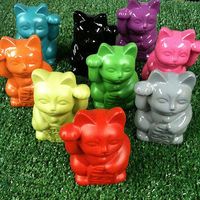 Pop Art Ceramic Lucky Cat