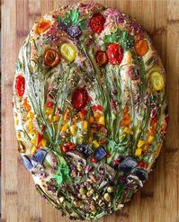 Express your Artistic Flair with Garden Focaccia