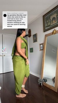 ♥️ save for later   • 🥻learn to drape today (link in bio)  • 🤩 Are you following my Instagram? IG: Natasha.thasan   • Daily saree updates, tips, and tricks   • Learn to drape today (link in bio)