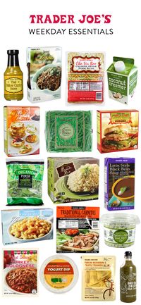 Best Trader Joe's Buys for Easy Weekday Meals–perfect for breakfast, lunch, dinner recipes for yourself, or your family!