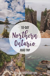 Discover Lake Superior on this Toronto to Thunder Bay road trip. This 10-day Northern Ontario road trip will take you to spectacular vistas, magical waterfalls and must-see places along Lake Superior. | My Wandering Voyage travel blog #LakeSuperior #RoadTrip #Ontario #Canada #travel