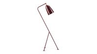 Cicada Floor Lamp, Burgundy | Interior Icons