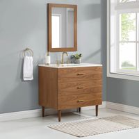 Dondi 36'' Single Bathroom Vanity & Reviews | AllModern