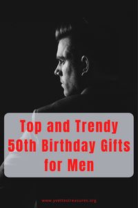 Offering a huge selection of unique 50th Birthday gifts men. From funny to useful gifts to down right sexy. We have them all. Come check it out. #giftsforhim #50thbirthdaygiftsmen