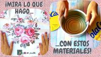 MIRAD LO QUE HAGO CON ESTOS MATERIALES: RECICLAJE - YouTube