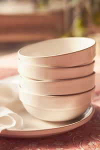 Ginny Cereal Bowls, Set of 4 | Anthropologie