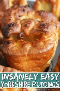 Yorkshire Puddings are a roast dinner staple & thankfully couldn’t be easier to make. Follow these foolproof tips for perfect Yorkshire Puddings! #yorkshirepuddings #roastdinner | www.dontgobaconmyheart.co.uk