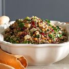 Try the Herbed Quinoa and Red Rice Stuffing with Kale and Pine Nuts Recipe on williams-sonoma.com