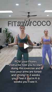 COURTENEY FISHER FITNESS on Instagram: "— @justtcocoo The 3-2-1 strength x pilates method works. In 2 weeks you’ll feel it and in 4-6 weeks you’ll see it. Don’t say I didn’t tell you sistas! 🔗 in my bio to join! Start following the weekly workout schedule or jump into any program/challenge. Commit to starting on MONDAY, JUNE 17! You in?!   Of course you don’t need just this one exercise; there are so many exercises you could do to improve strength. For maximum results be sure to follow the @fitwithcocomethod nutrition guide & meal plan🫶  #dumbbellworkout #workoutmotivation #quickworkout #athomeworkouts #fitnessmotivation #fullbodyworkout #dumbbellworkout #quickworkout"