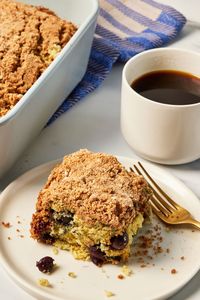 This Lemon-Blueberry Coffee Cake Has a Crunchy Streusel Topping